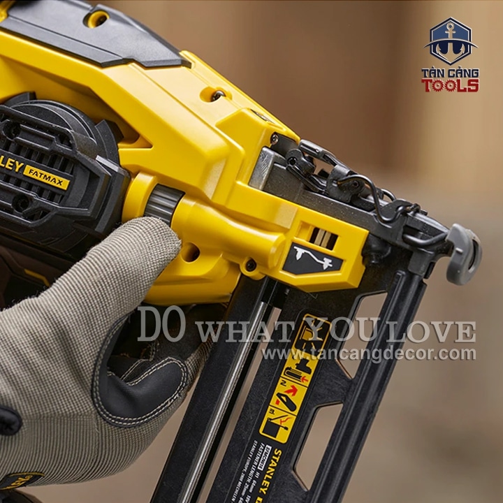 Combo Súng Bắn Đinh T Dùng Pin 20V Stanley FatMax SCN616D2K-B1 ( Thân Máy. 2 Pin 2.0Ah, Sạc ) - Ảnh 7
