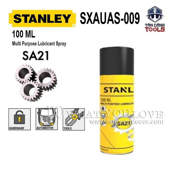 Bình Xịt Chống Sỉ Rét Và Bôi Trơn Đa Năng SA21 100 ML Stanley SXAUAS-009