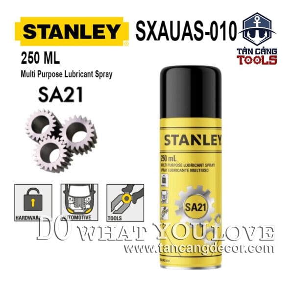 Bình Xịt Chống Sỉ Rét Và Bôi Trơn Đa Năng SA21 250 ML Stanley SXAUAS-010