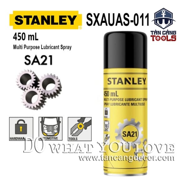 Bình Xịt Chống Sỉ Rét Và Bôi Trơn Đa Năng SA21 450 ML Stanley SXAUAS-011