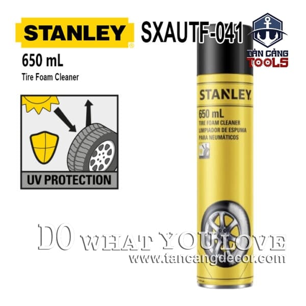 Chai Xịt Bảo Dưỡng Lốp Xe 650ML Stanley SXAUTF-041