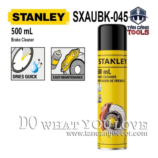 Chai Xịt Vệ Sinh Phanh Thắng Xe 500ML Stanley SXAUBK-045