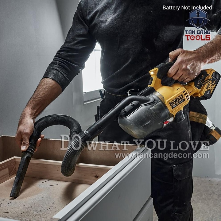 Máy Hút Bụi Khô Dùng Pin DeWalt 20V DCV501LN ( Thân Máy ) - Ảnh 8