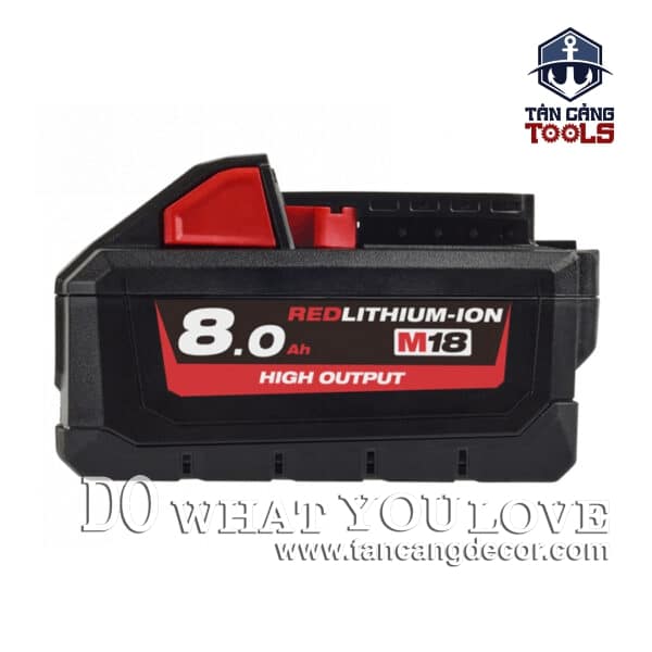 Alternative view of Pin 18V 8.0Ah Milwaukee M18 HB8 REDLITHIUM-ION