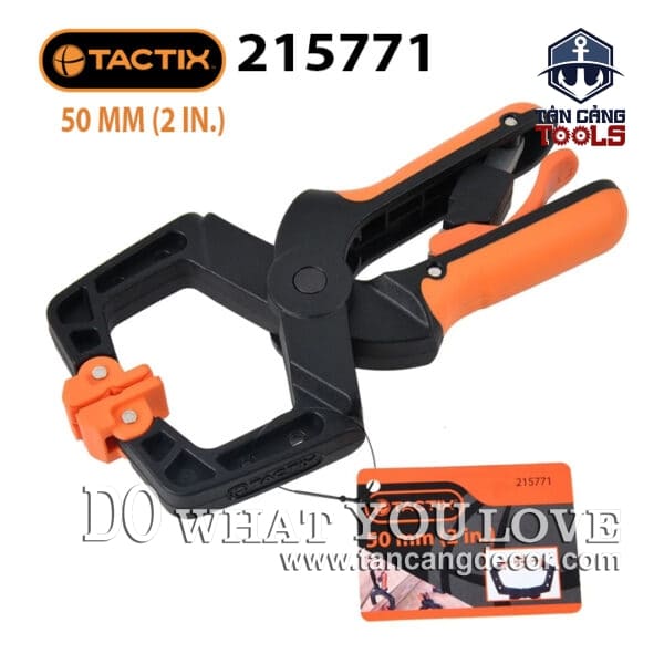 Kẹp Nhanh Chữ A Độ Mở 50 mm Tactix 215771