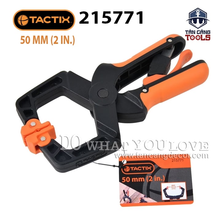 Kẹp Nhanh Chữ A Độ Mở 50 mm Tactix 215771