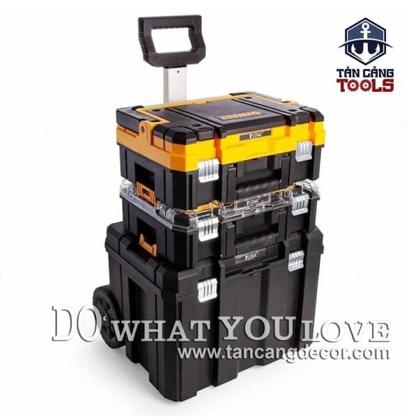 Alternative view of Combo Thùng Đựng Dụng Cụ TSTAK DeWalt DWST83411 Có Xe Kéo