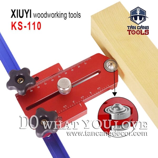 Bộ Cử Chặn Gỗ Và Dẫn Hướng Trên Cưa Bàn Xiuyi KS-110