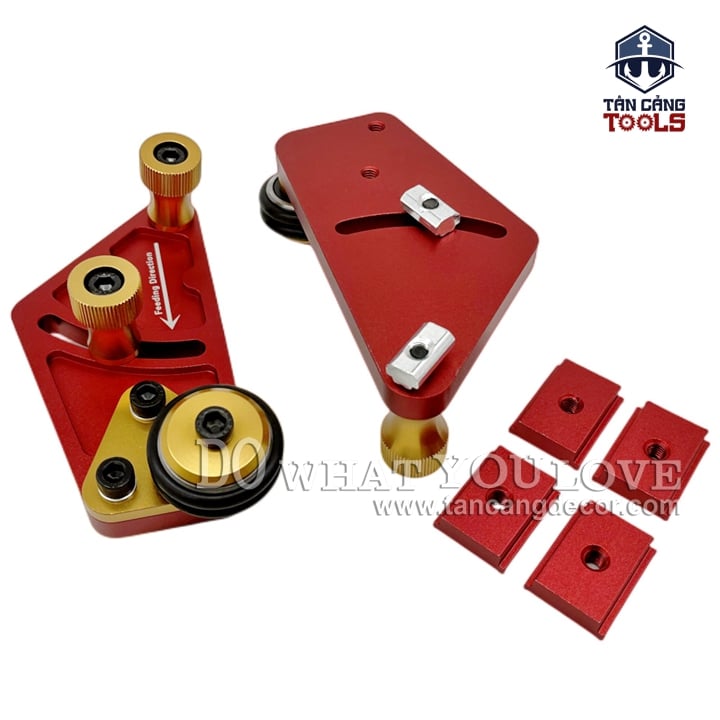 2 Bộ Cử Chặn Gỗ Và Dẫn Hướng Trên Cưa Bàn, Bàn Phay Jighole - Mẫu 1 - Ảnh 3