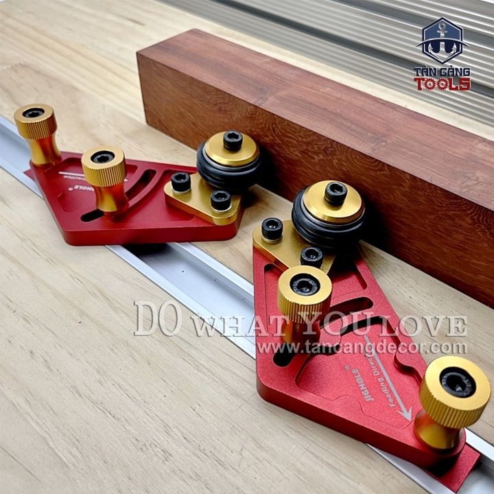 2 Bộ Cử Chặn Gỗ Và Dẫn Hướng Trên Cưa Bàn, Bàn Phay Jighole - Mẫu 1 - Ảnh 8