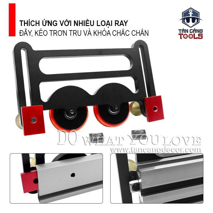Bộ Cử Chặn Gỗ Và Dẫn Hướng Trên Cưa Bàn, Bàn Phay Jighole - Mẫu 2 - Ảnh 5