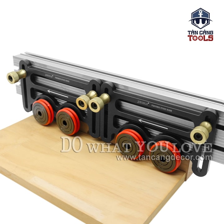 Bộ Cử Chặn Gỗ Và Dẫn Hướng Trên Cưa Bàn, Bàn Phay Jighole - Mẫu 2 - Ảnh 9