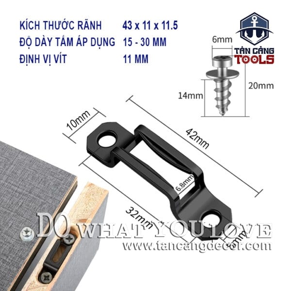 50 Bộ Vít Âm Liên Kết - Dạng 2 Chiều