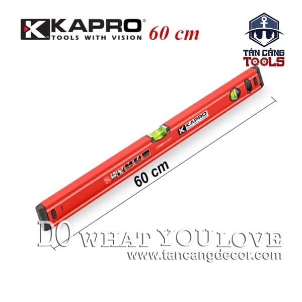 Thước Nivo 60 Cm Kapro 779-40M - Trang Bị 2 Nam Châm