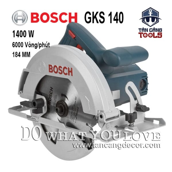 Máy Cưa Đĩa 184mm Bosch GKS 140 1400W