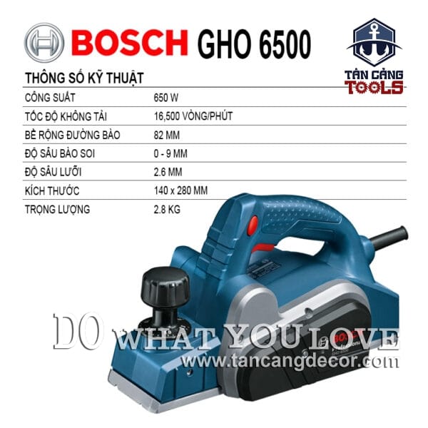 Alternative view of Máy Bào Gỗ Cầm Tay Bocsh GHO 6500 650W