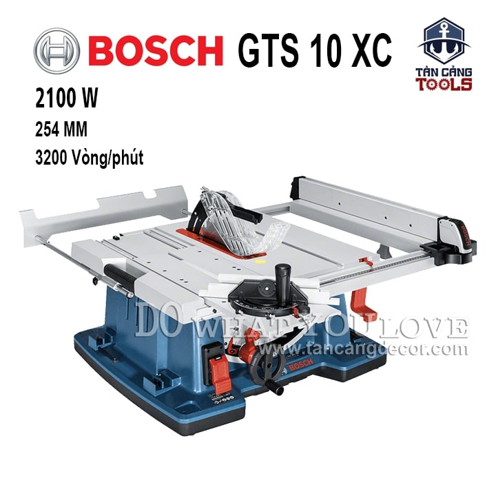 Máy Cưa Bàn Bosch GTS10XC 2100W ( Tặng Nón Bảo Hiểm Bosch )