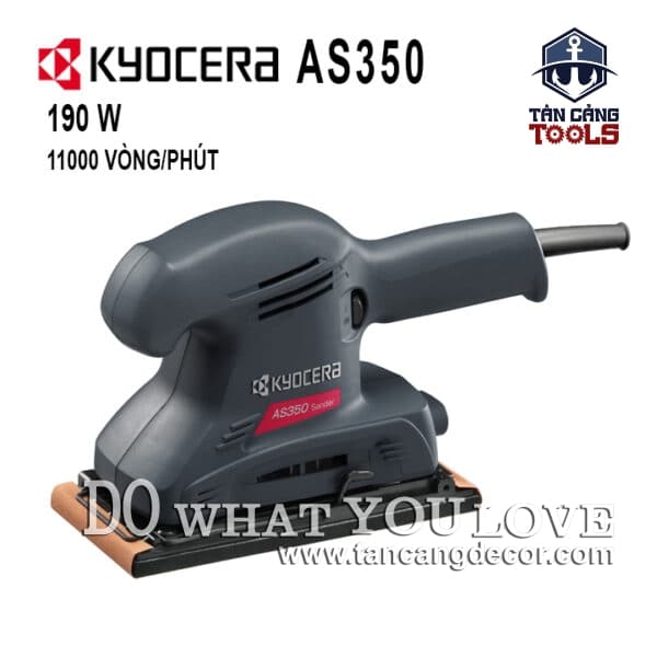 Máy Chà Nhám Chữ Nhật Kyocera AS 350 190W