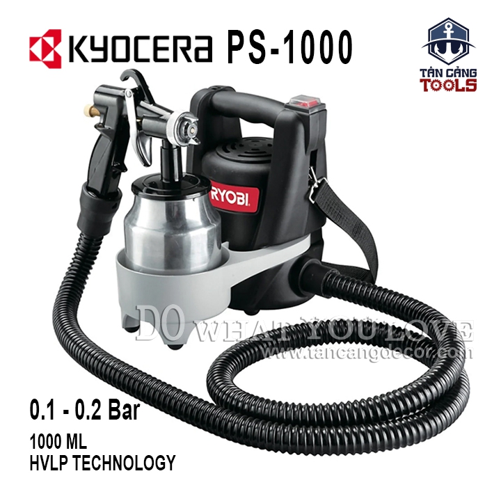 Máy Phun Sơn Điện Kyocera PS -1000 500W ( Có Thổi Bụi )