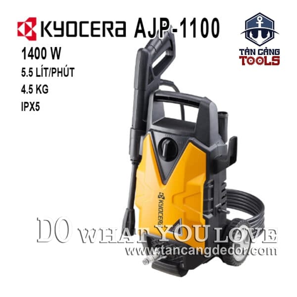 Máy Xịt Rửa Xe Cao Áp Kyocera AJP-1100 1400W