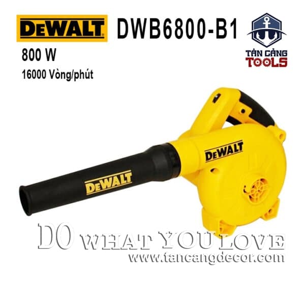 Máy Hút Thổi Bụi Có Điều Tốc Dewalt DWB6800-B1 800W