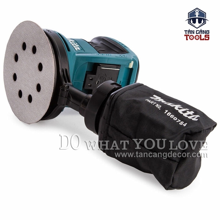 Máy Chà Nhám Tròn Dùng Pin Makita 18V DBO180Z ( Thân Máy ) - Ảnh 5