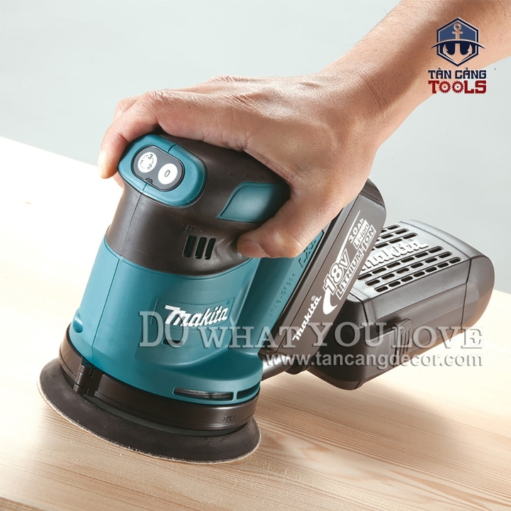 Máy Chà Nhám Tròn Dùng Pin Makita 18V DBO180Z ( Thân Máy ) - Ảnh 7