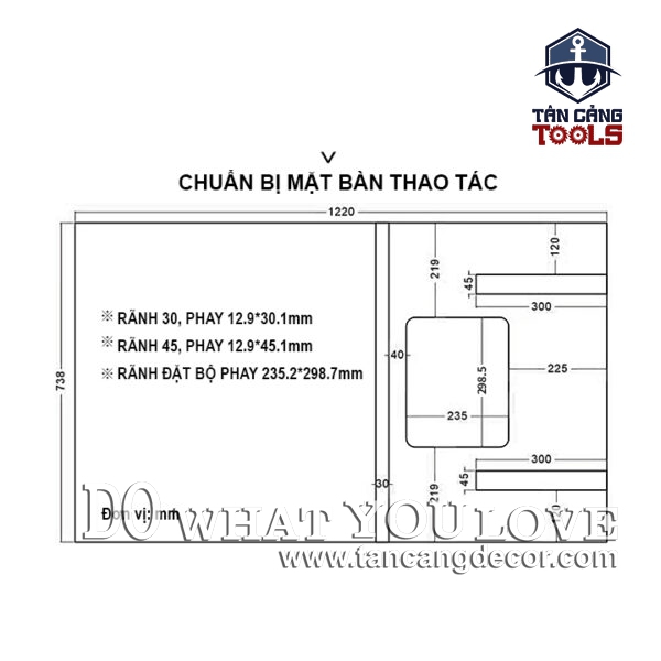 Bộ Cử Bàn Phay Wnew ( Phiên Bản Mới ) - Ảnh 3