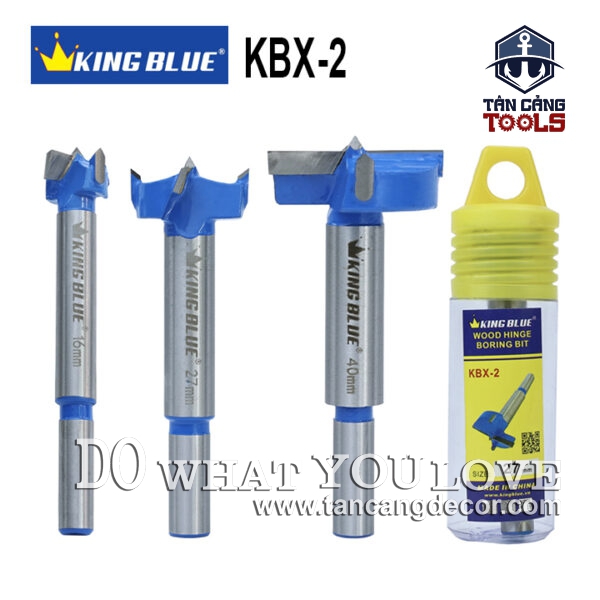 Mũi Khoét Gỗ Kingblue KBX-2 (nhiều kích thước)