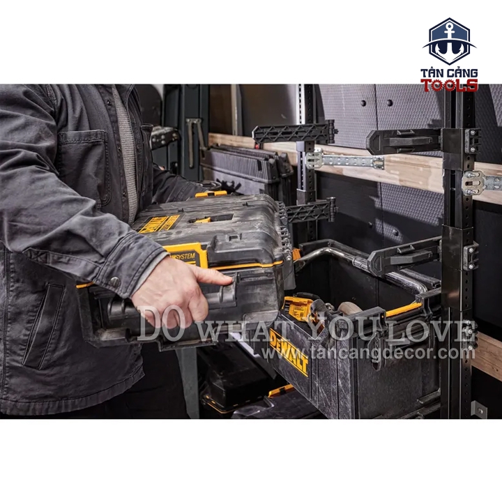 Thùng Đựng Đồ Nghề DeWalt DWST83342-1 ToughSystem 2.0 Chuẩn IP65 - Ảnh 6