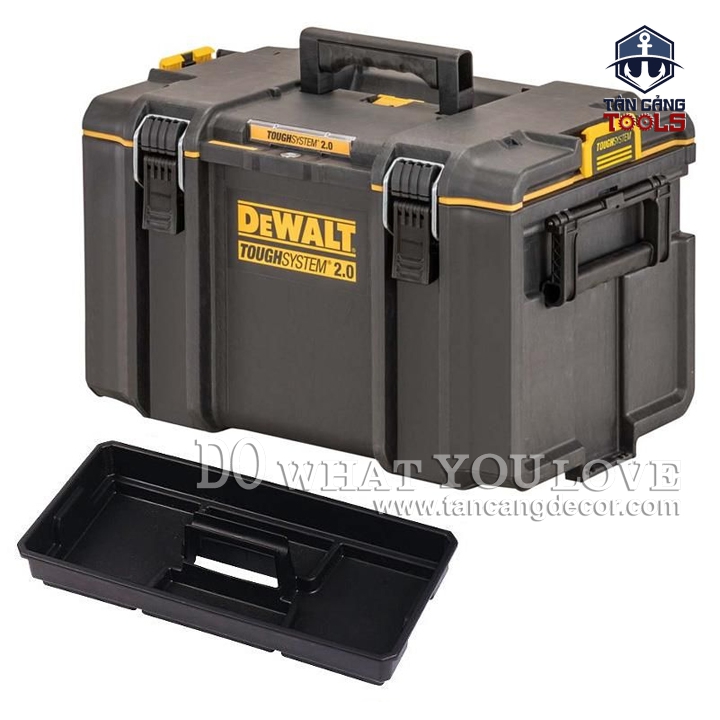 Thùng Đựng Đồ Nghề DeWalt DWST83342-1 ToughSystem 2.0 Chuẩn IP65 - Ảnh 2