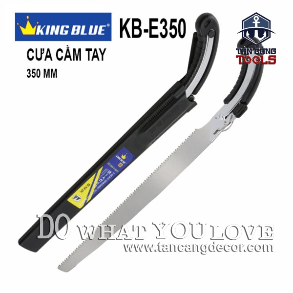 Cưa Cắt Cành Cầm Tay 350 mm Kingblue KB-E350 ( Dạng Thẳng )
