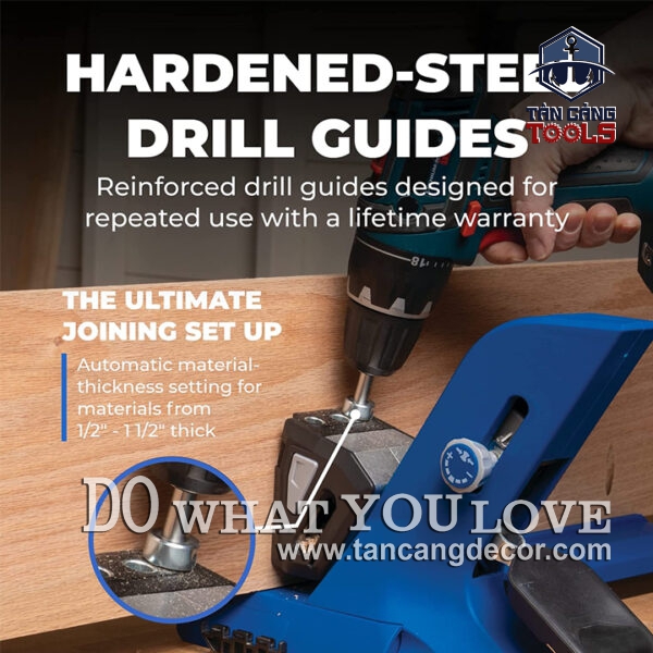 Alternative view of Combo Khoan Chéo Kreg Pocket Hole Jig 720PRO
