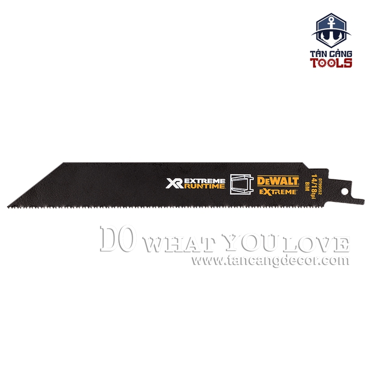 Lưỡi Cưa Kiếm Kim Loại 20.3 cm x 18TPI Dewalt DT99552- 1 Lưỡi ( Tách Vĩ ) - Ảnh 4