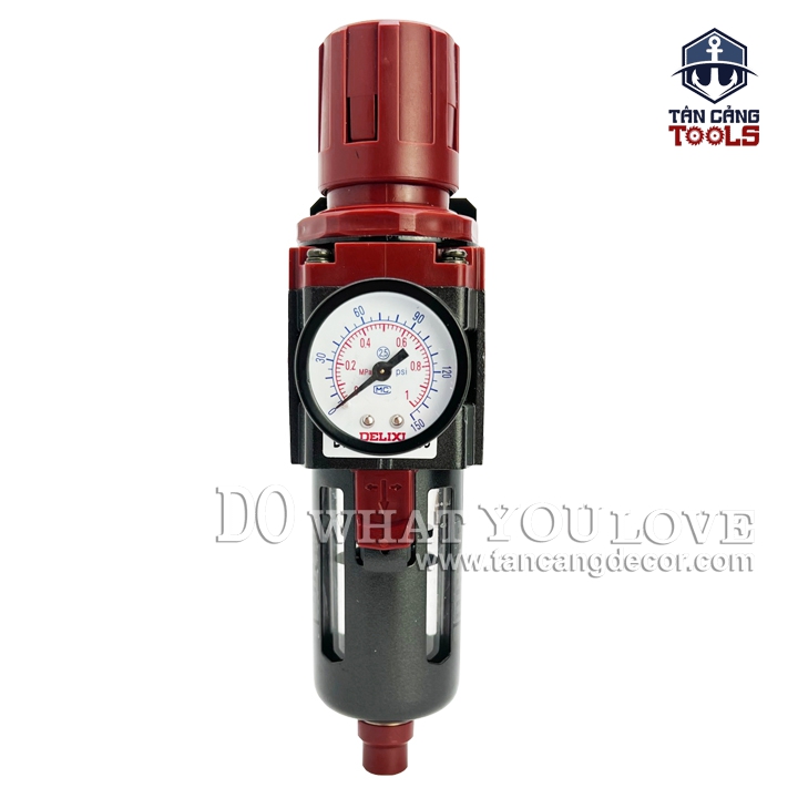 Bộ Lọc Nước Đơn Dành Cho Máy Nén Khí Delixi DM-AW3000-03 ( Xả Nước Bằng Tay ) - Ảnh 2