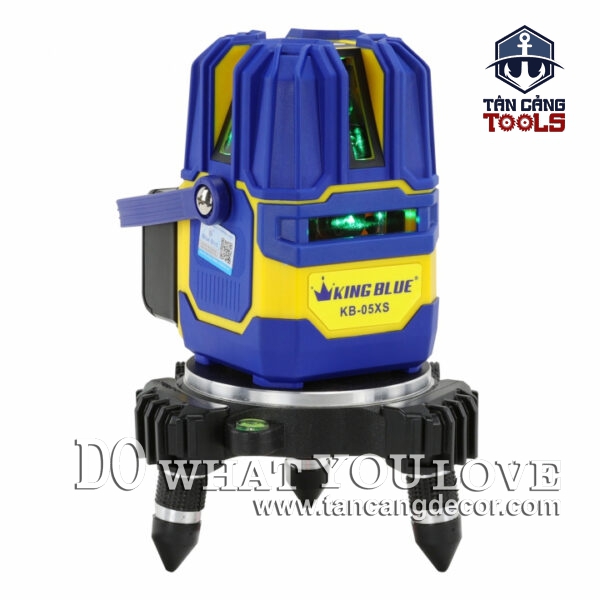 Alternative view of Máy Cân Bằng Lazer 5 Tia Xanh Kingblue KB-05XS ( Có Chân Tripod, Dùng Ngoài Trời )
