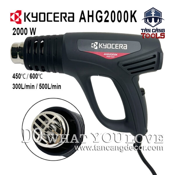 Máy Thổi Nhiệt 2 Cấp Độ Kyocera AHG2000K 2000W