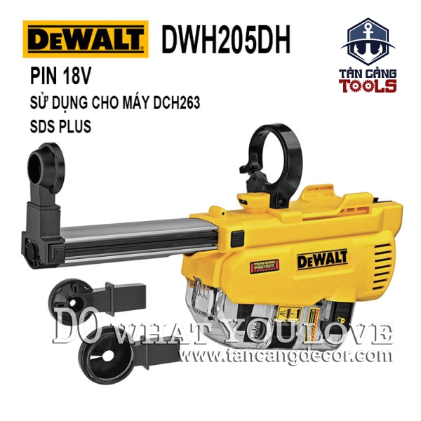 Phụ Kiện Hút Bụi Cho Máy Khoan Dewalt DWH205DH-KR ( Sử Dụng Với DCH263 )