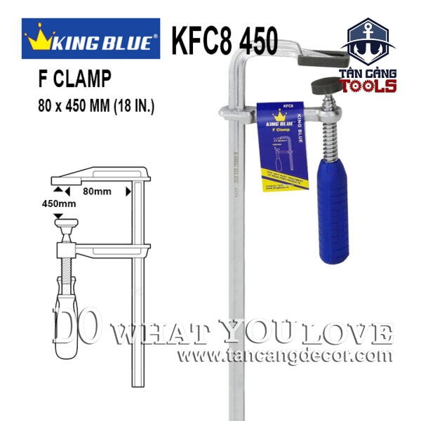 Cảo F 80 x 450 mm Kingblue KFC8 450