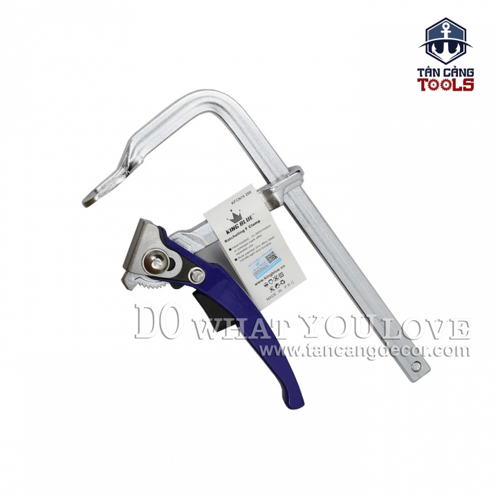 Cảo F Kẹp Nhanh 100 x 200 mm Kingblue KFCN10 200 - Ảnh 3