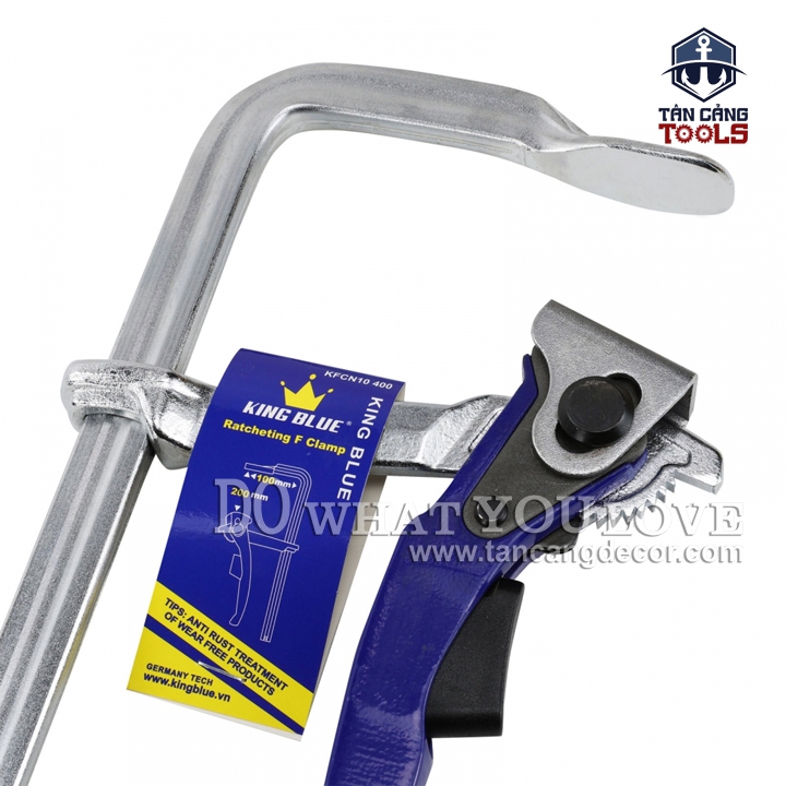 Cảo F Kẹp Nhanh 100 x 300 mm Kingblue KFCN10 300 - Ảnh 4
