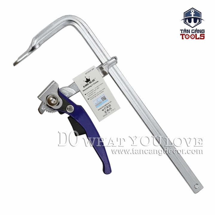 Cảo F Kẹp Nhanh 100 x 300 mm Kingblue KFCN10 300 - Ảnh 3