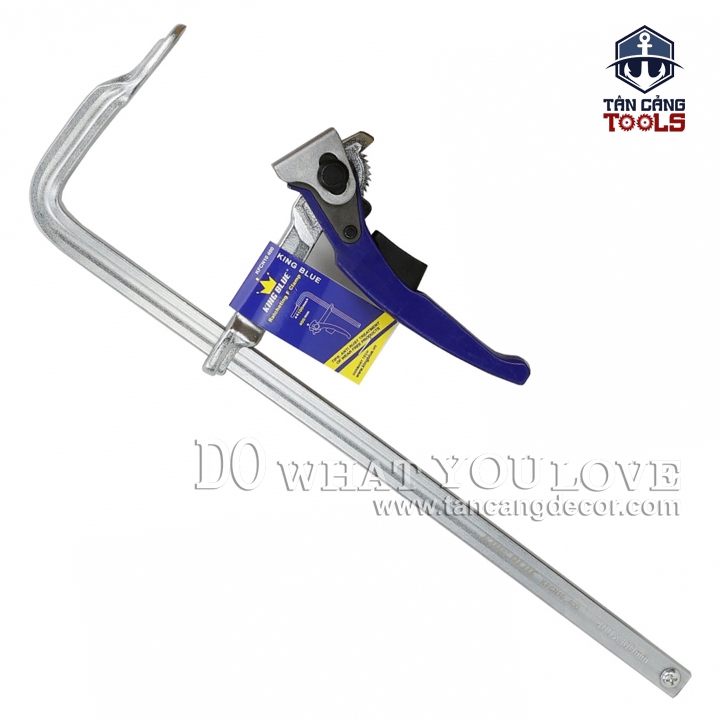 Cảo F Kẹp Nhanh 100 x 400 mm Kingblue KFCN10 400 - Ảnh 2
