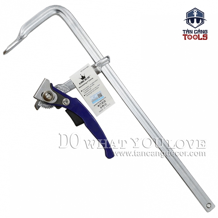 Cảo F Kẹp Nhanh 100 x 400 mm Kingblue KFCN10 400 - Ảnh 3