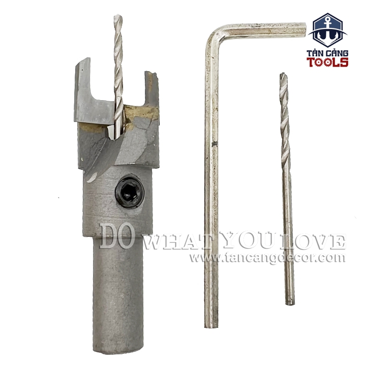 Mũi Tiện Hạt Trúc Phủ Cacbua Cho Dùng Gỗ Cứng (Nhiều kích thước) - Ảnh 3