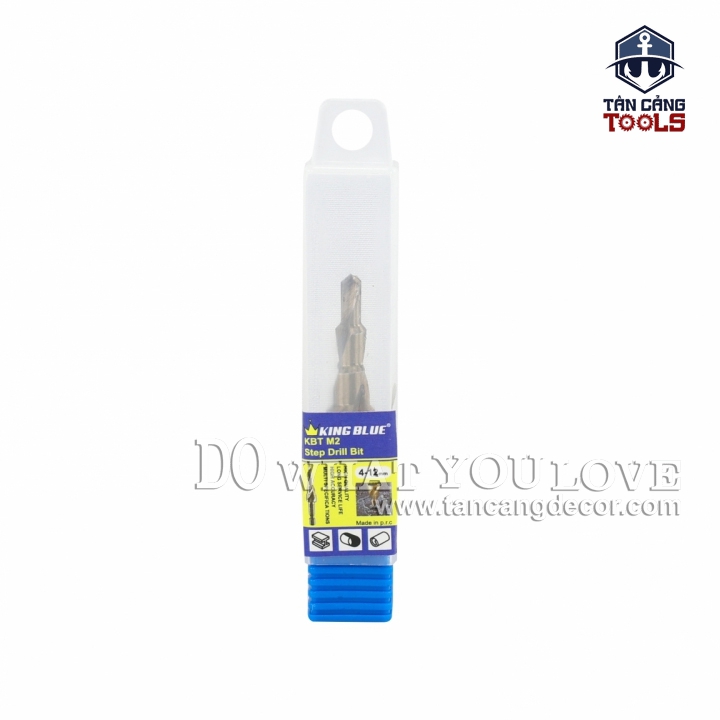 Mũi Khoan Tháp Cho Thép 4 -12 mm Kingblue KBT04-12 ( 5 % Coban ) - Ảnh 5