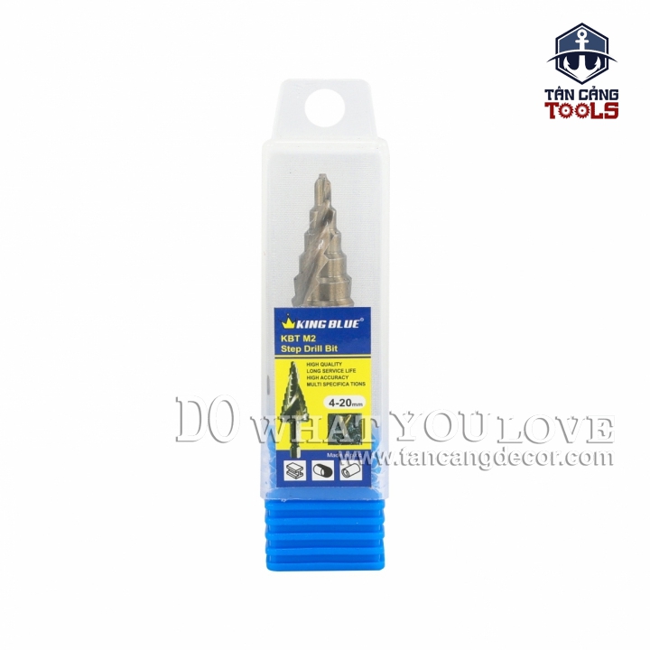 Mũi Khoan Tháp Cho Thép 4 - 20 mm Kingblue KBT04-20 ( 5 % Coban ) - Ảnh 4