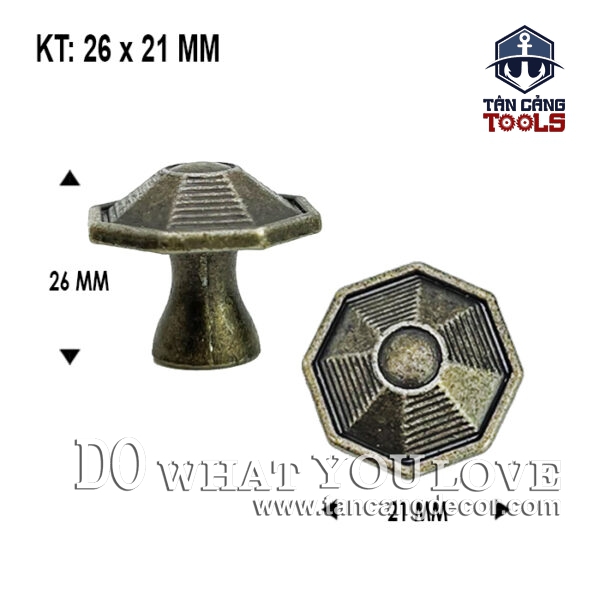 Tay Nắm Cổ Điển 57 - KT : 2.6cm