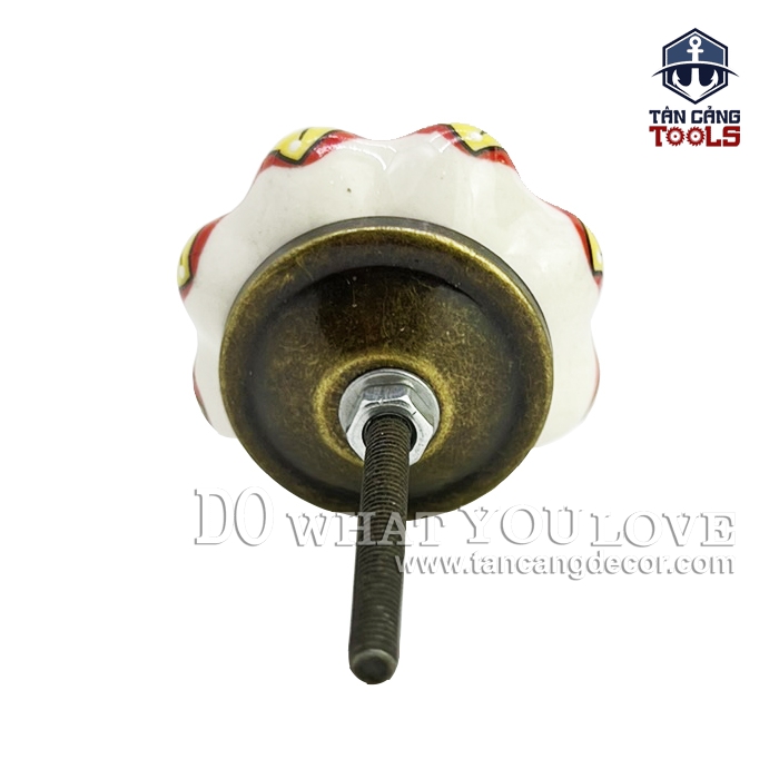 Tay Nắm Sứ Cổ Điển 16 - KT : 4.2cm - Ảnh 4