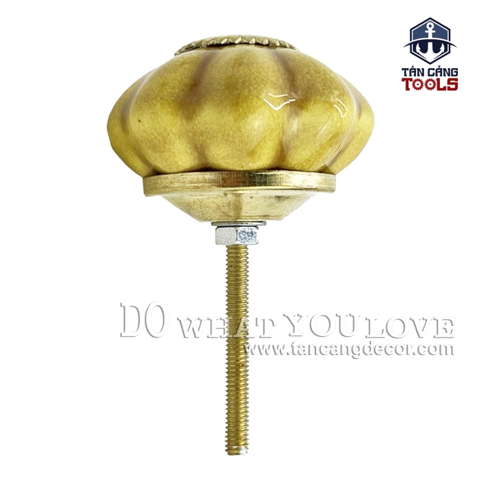 Tay Nắm Sứ Cổ Điển 19 - KT : 4.2cm - Ảnh 3